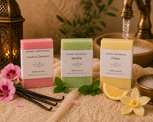 Savon Artisanal Menthe verte bio