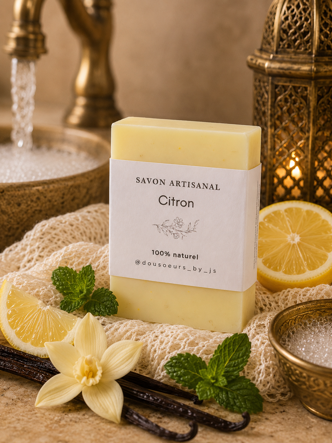 Savon Artisanal Citron
