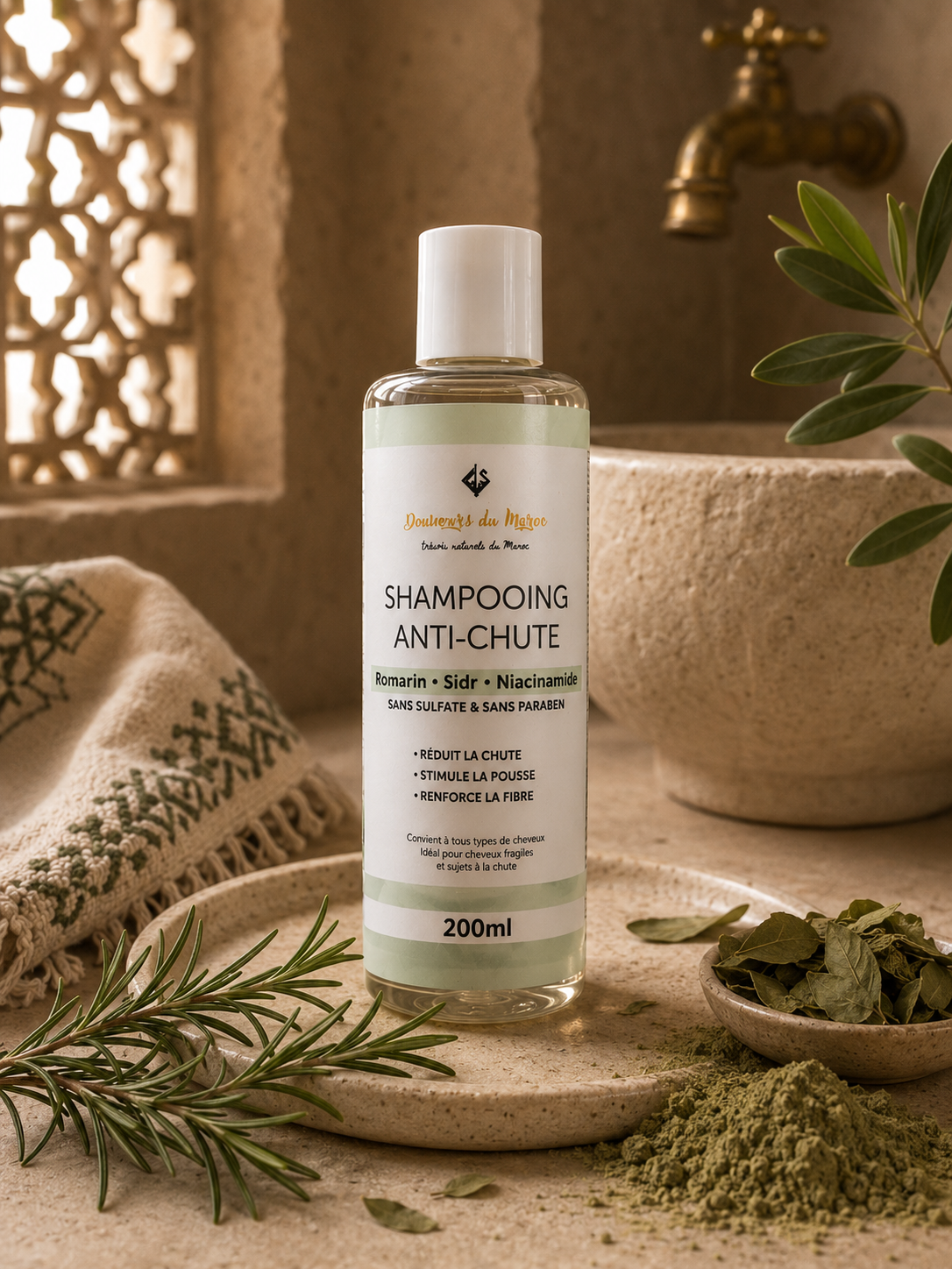 Shampoing Sidr & Romarin