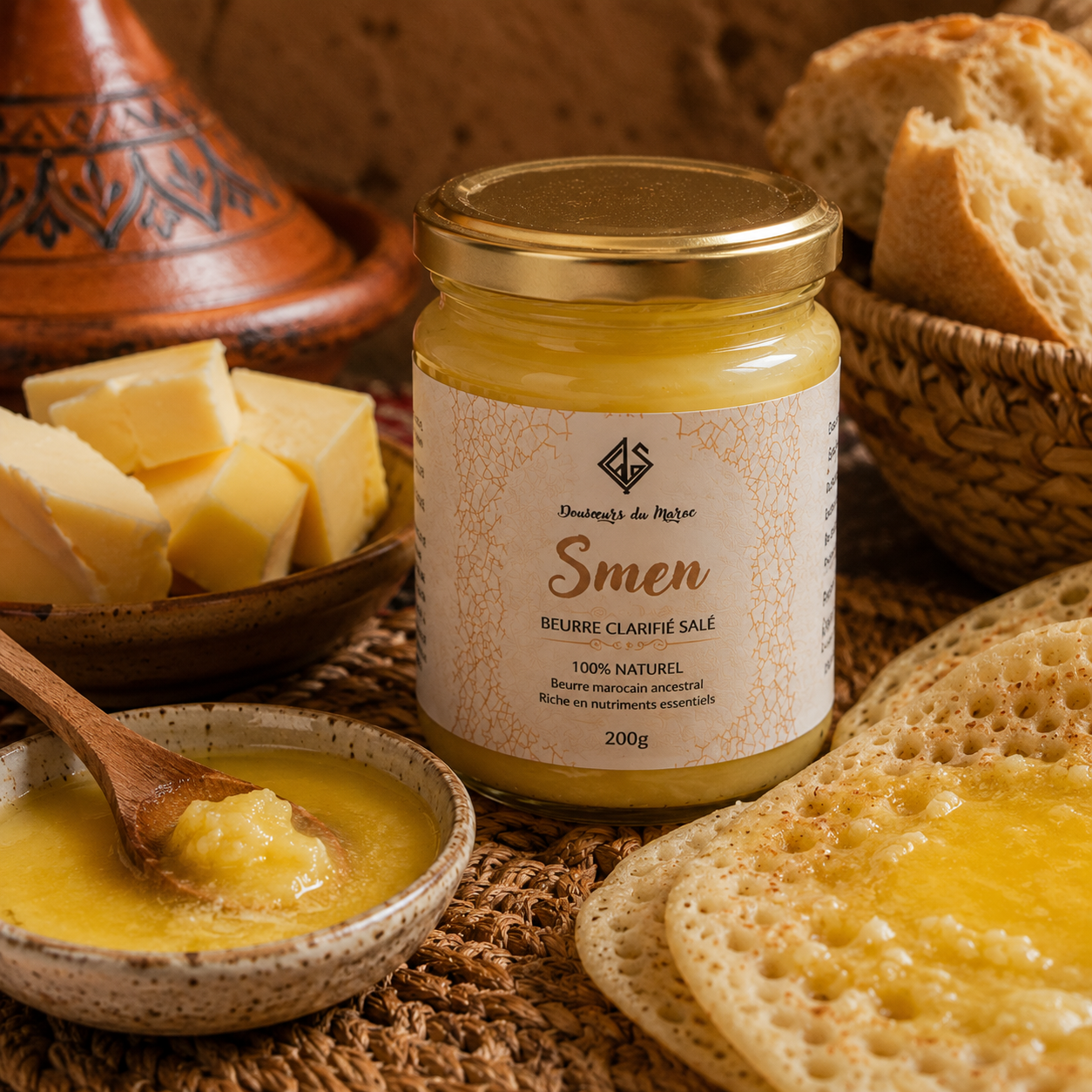 Smen – Beurre Salé Affiné Traditionnel